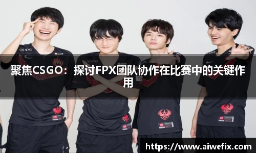 聚焦CSGO：探讨FPX团队协作在比赛中的关键作用