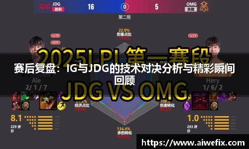 赛后复盘：IG与JDG的技术对决分析与精彩瞬间回顾